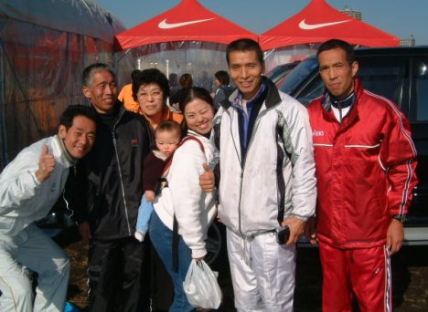 谷川真里ハーフマラソンの写真