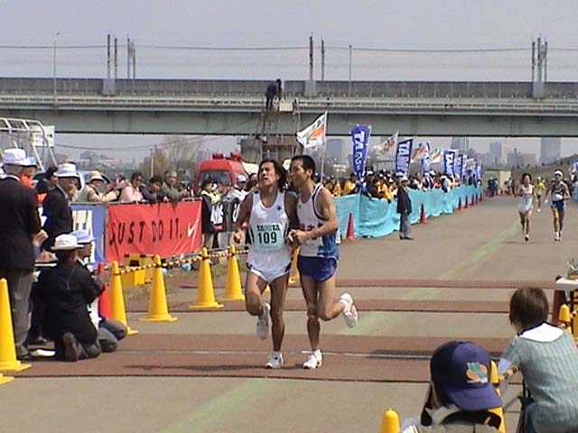 東京・荒川市民マラソンの写真