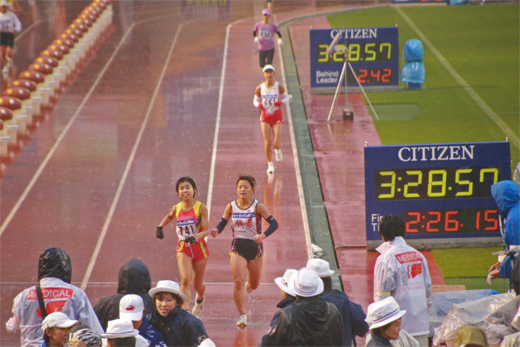 東京国際女子マラソンの写真