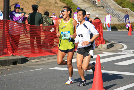 全日本盲人マラソン選手権大会の写真