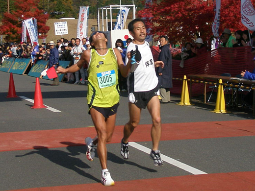 全日本盲人マラソン選手権大会の写真