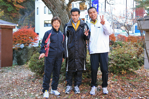 河口湖マラソンの写真