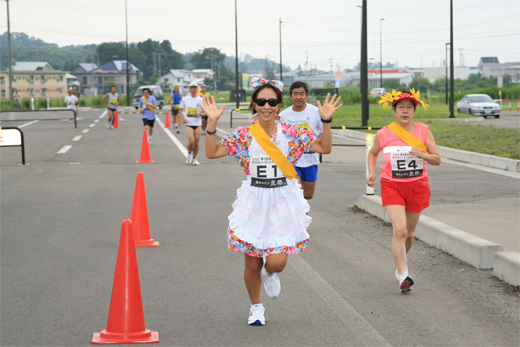 みちのく秋田チャリティマラソンの写真