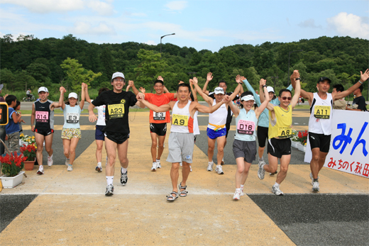 みちのく秋田チャリティマラソンの写真