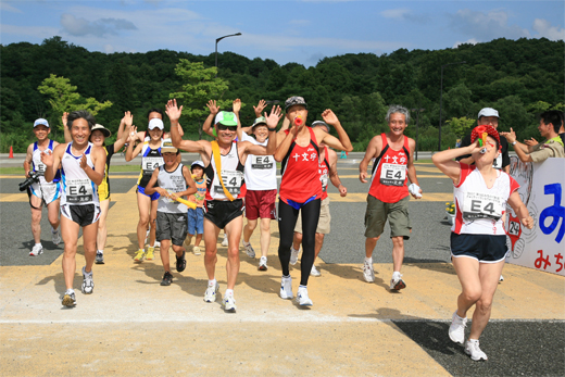 みちのく秋田チャリティマラソンの写真