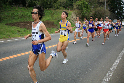 かすみがうらマラソン大会の写真