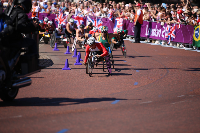 ロンドン2012パラリンピックマラソンの写真75