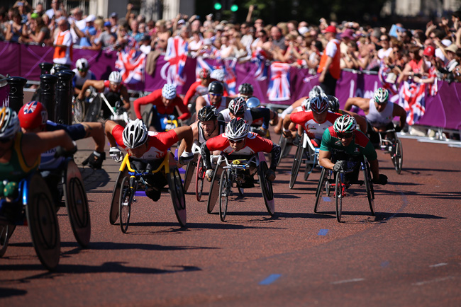 ロンドン2012パラリンピックマラソンの写真77