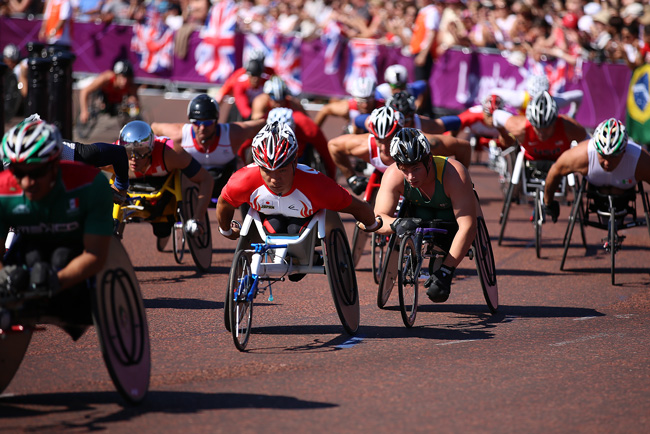 ロンドン2012パラリンピックマラソンの写真79