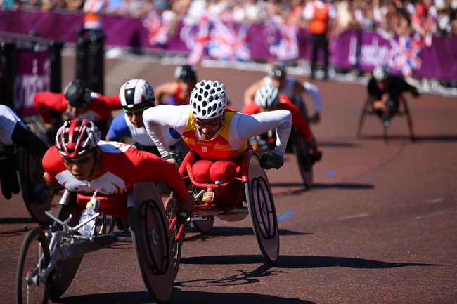 ロンドン2012パラリンピックマラソンの写真81