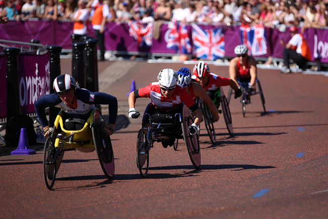ロンドン2012パラリンピックマラソンの写真88
