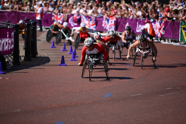 ロンドン2012パラリンピックマラソンの写真101
