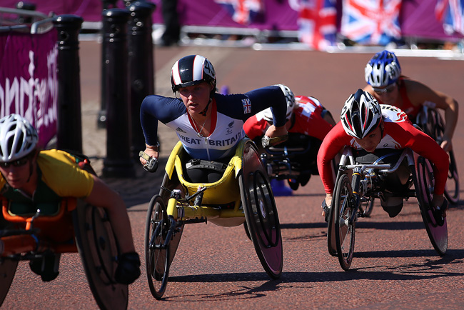 ロンドン2012パラリンピックマラソンの写真116