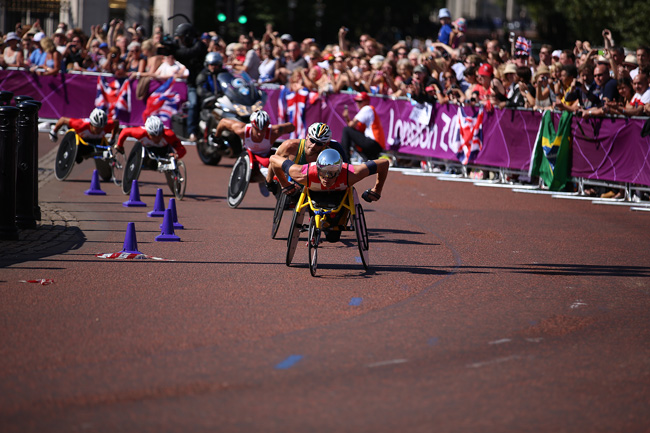 ロンドン2012パラリンピックマラソンの写真125