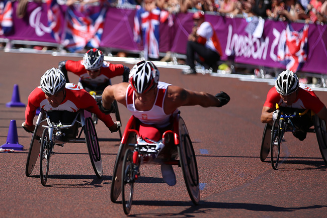 ロンドン2012パラリンピックマラソンの写真129