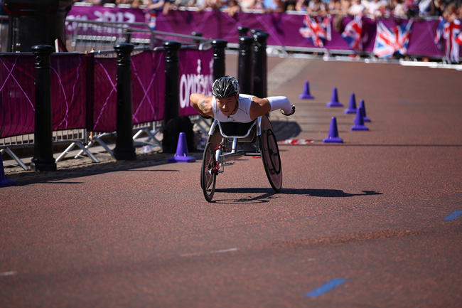 ロンドン2012パラリンピックマラソンの写真131