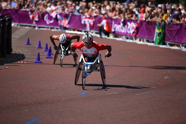 ロンドン2012パラリンピックマラソンの写真132