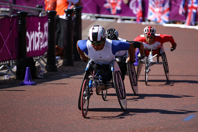 ロンドン2012パラリンピックマラソンの写真142