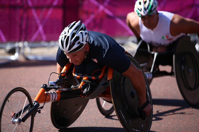 ロンドン2012パラリンピックマラソンの写真145