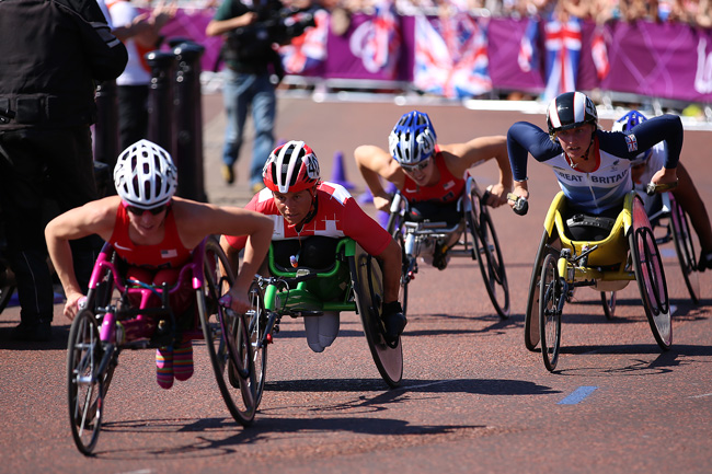 ロンドン2012パラリンピックマラソンの写真150