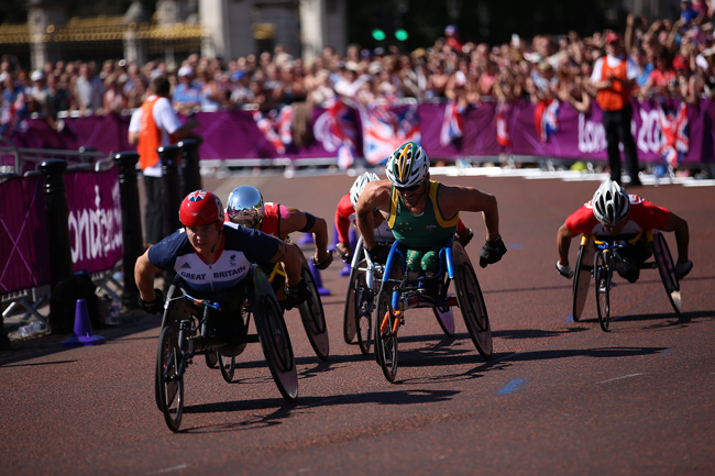 ロンドン2012パラリンピックマラソンの写真164